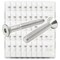 Boltsandnuts.Com 316 Stainless Steel Flat Head Socket Cap Screws - 1655 PCS Assortment Kit #522 - alternate 1
